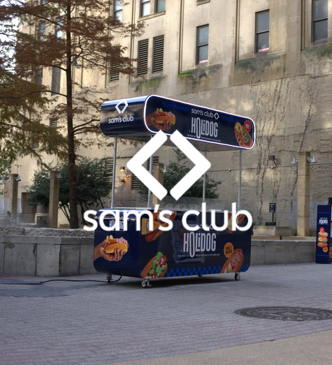 Sam's Club<br>Holidog Stand